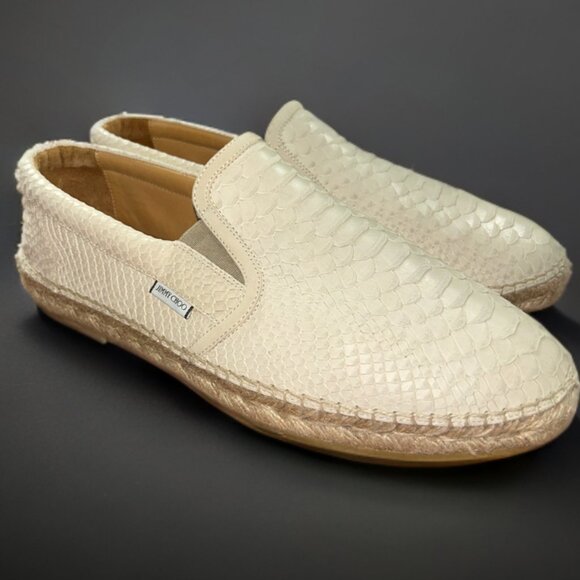 Jimmy Choo vlad Jimmy Choo Vlad Croc Effect Leather Espadrilles, $525 | MR  main image 3
